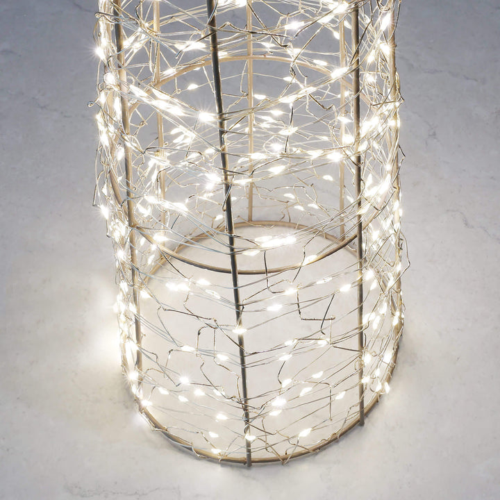 CENTAURI ILLUMINOUS LED CONE XMAS TREES | GOLD