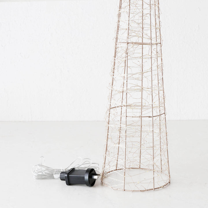 CENTAURI ILLUMINOUS LED CONE XMAS TREES | GOLD