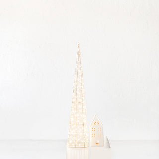 CENTAURI ILLUMINOUS LED CONE XMAS TREE | MEDIUM 80CM | GOLD