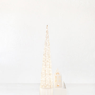 CENTAURI ILLUMINOUS LED CONE XMAS TREE | MEDIUM 80CM | GOLD