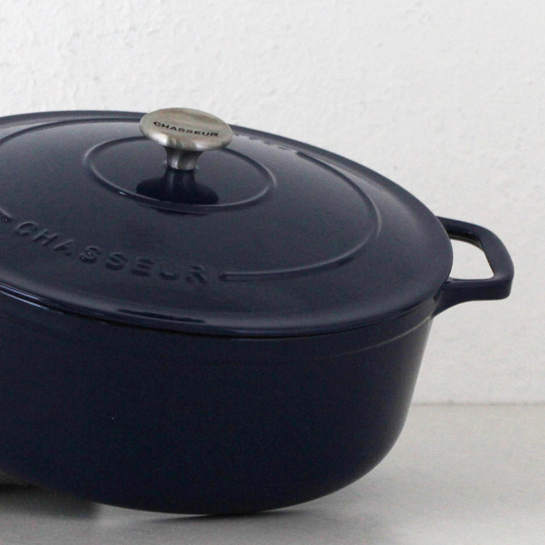 CHASSEUR  |  ROUND FRENCH OVEN  |  FRENCH BLUE |  28CM  |  6.1L
