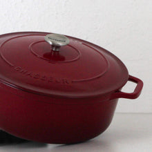 CHASSEUR  |  ROUND FRENCH OVEN  |  BORDEAUX RED |  28CM  |  6.1L