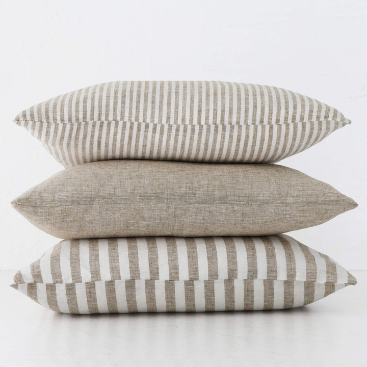 CADIZ CUSHION | CHESTNUT MUSTARD | COLLECTION STACK
