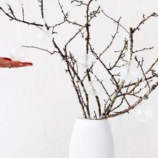 CHRISTMAS HANGING DECORATION BUNDLE X6  |  MEDIUM  |  GLASS BAUBLE