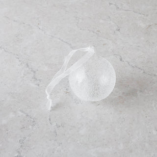 Christmas Hanging Decoration  |  Glass Bauble  |  Medium