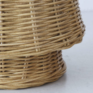 CLOVELLY WICKER CHRISTMAS TREES  |  SET OF 2  |  NATURAL WICKER