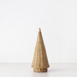 CLOVELLY WICKER CHRISTMAS TREES  |  SET OF 2  |  NATURAL WICKER