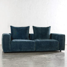 COBURG 3 SEATER + 4 SEATER SOFA | CHICORY BLUE | UNSTYLED