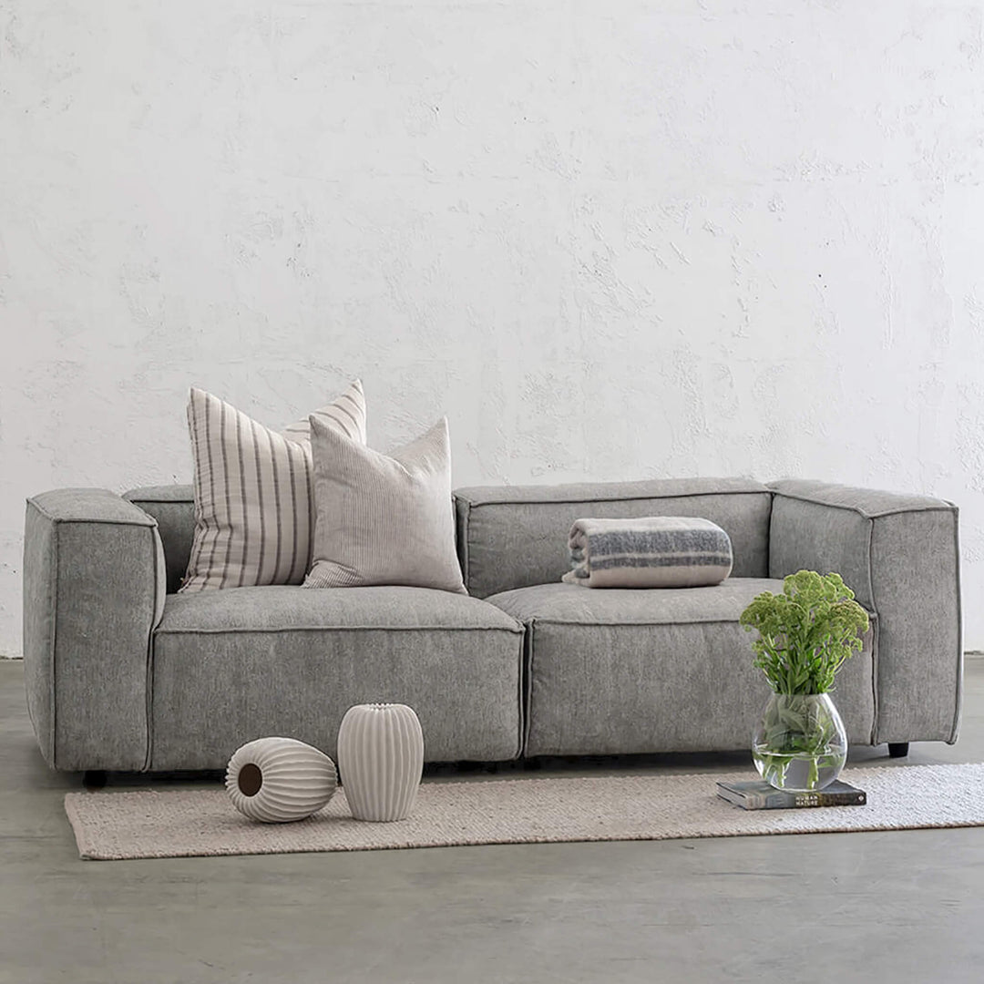 COBURG 3 SEATER + 4 SEATER SOFA | GREYTHORN SHADOW