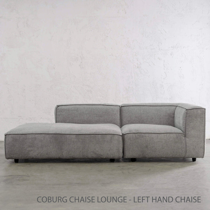 COBURG CHAISE LOUNGE CHAIR | GREYTHORN SHADOW | LEFT HAND CHAISE