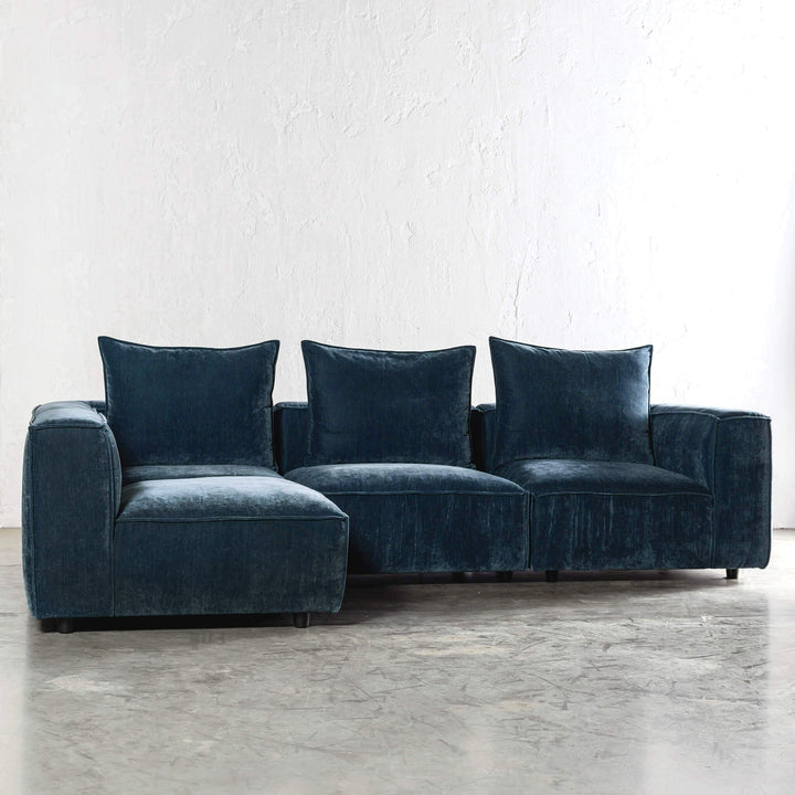 COBURG MODULAR SOFA | CHICORY BLUE | UNSTYLED