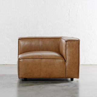 COBURG MODULAR SOFA SECTION  |  DAKOTA SADDLE TAN