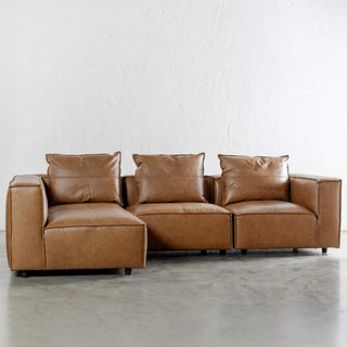 COBURG MODULAR SOFA  |  DAKOTA SADDLE TAN