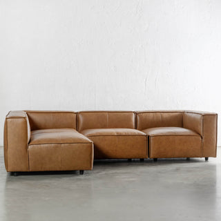 COBURG MODULAR SOFA  |  DAKOTA SADDLE TAN