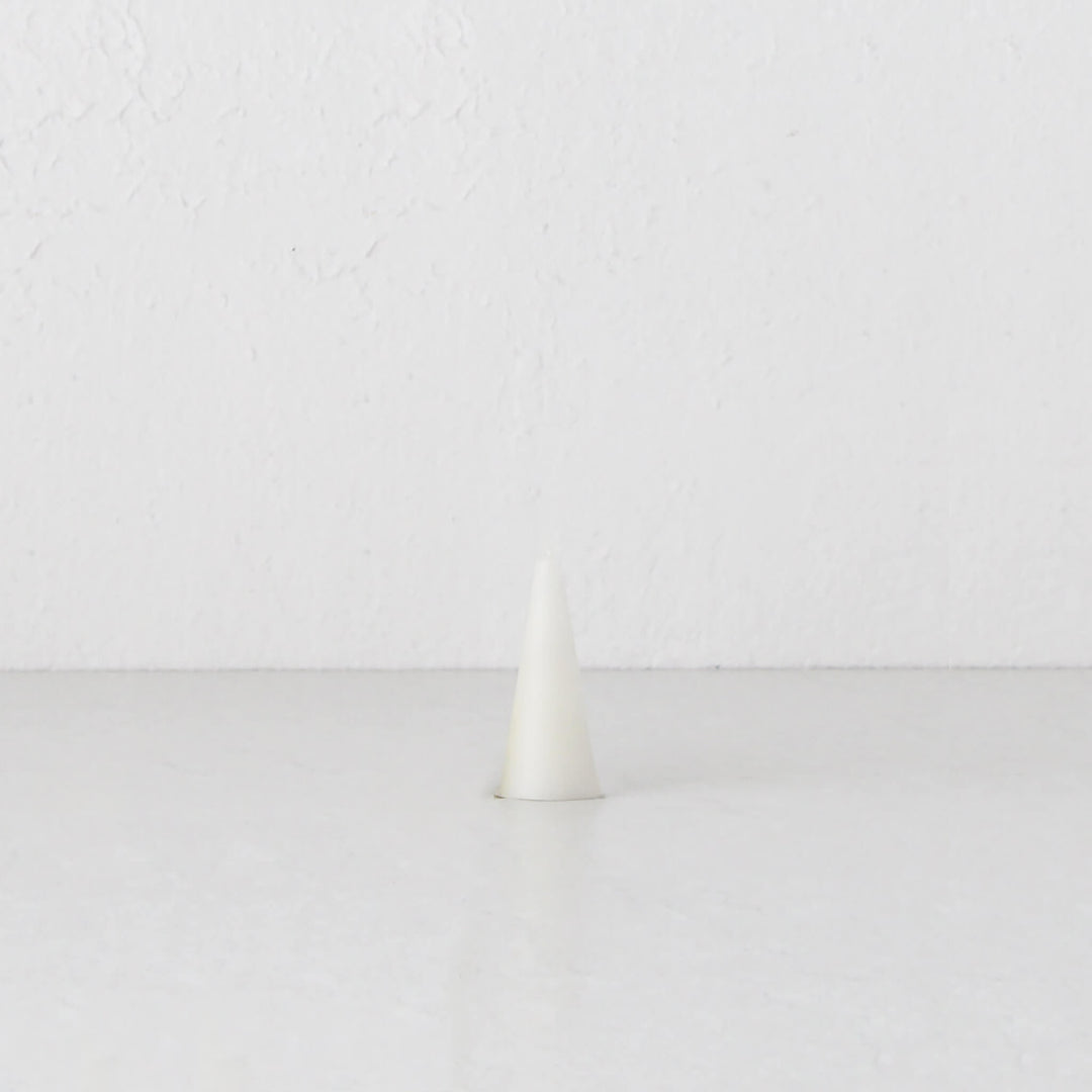 CONE CANDLE  |  SMALL  |  WARM WHITE