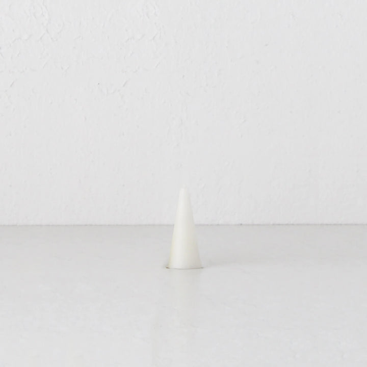 CONE CANDLE  |  SMALL  |  WARM WHITE