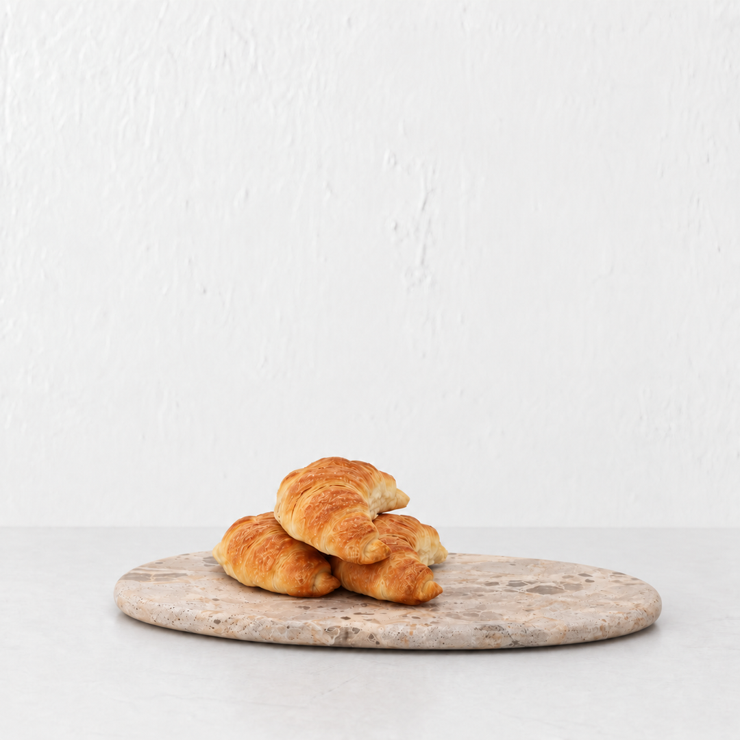 CORINTH SERVING BOARD BUNDLE X2  |  38CM  |  CAPRI BEIGE MARBLE
