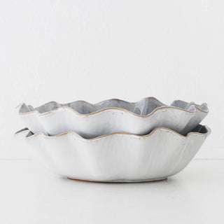 COSTERA CERAMIC BOWL BUNDLE X2  |  LARGE 35CM  |  STORM BLUE