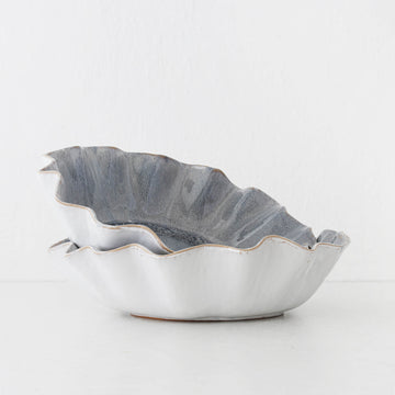 COSTERA CERAMIC BOWL BUNDLE X2  |  LARGE 35CM  |  STORM BLUE