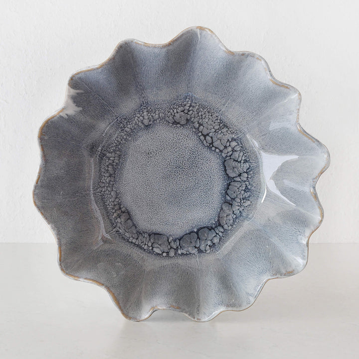 COSTERA CERAMIC BOWL  |  LARGE 35CM  |  STORM BLUE