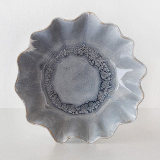 Costera Ceramic Bowl  |  Large 35Cm  |  Storm Blue