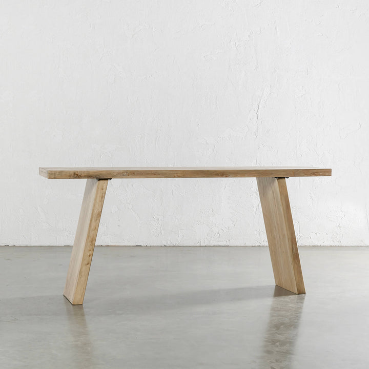 CAPRETTA ELM CONSOLE TABLE  |  160CM  |  BLEACHED BRISTLE