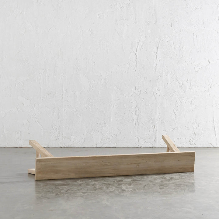 CAPRETTA SLIM ELM BENCH  |  160CM  |  BLEACHED BRISTLE