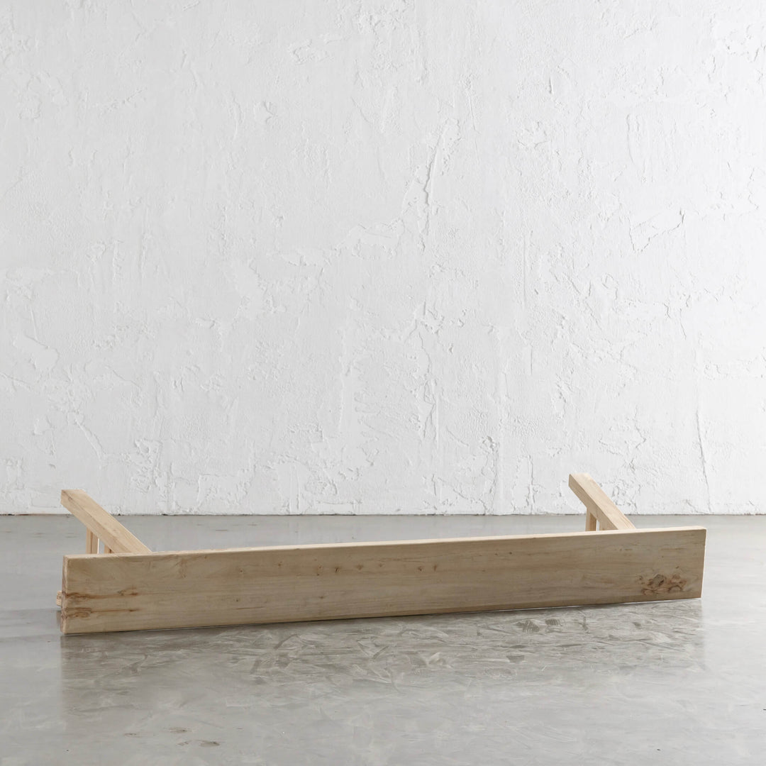 CAPRETTA ELM SLIM BENCH  |  185CM  |  BLEACHED BRISTLE