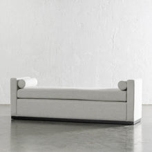 CARSON CONTEMPO BED CHAISE UNSTYLED  |  KING  |  JOVAN DOVE