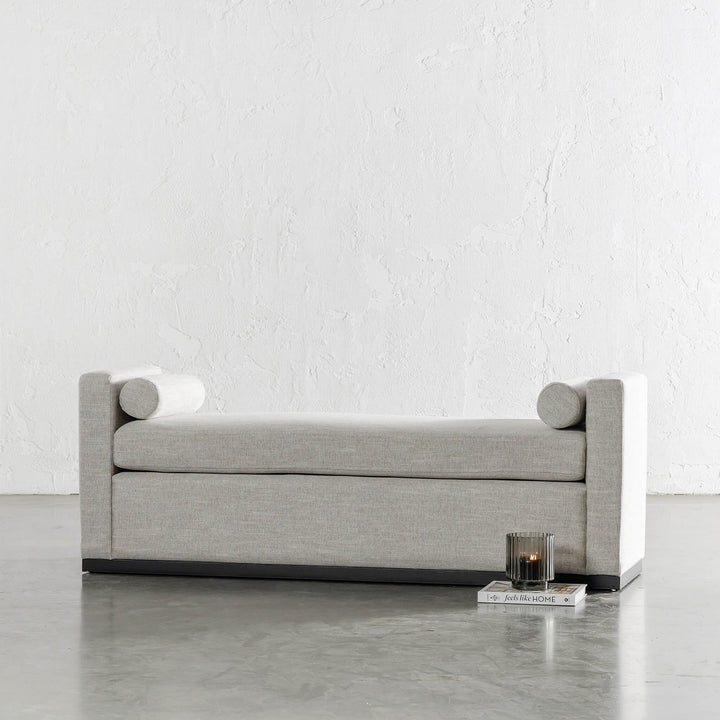 CARSON CONTEMPO BENCH  |  QUEEN  |  JOVAN EARTH