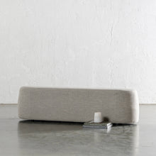 CARSON CURVED BED OTTOMAN  |  QUEEN  |  JOVAN EARTH