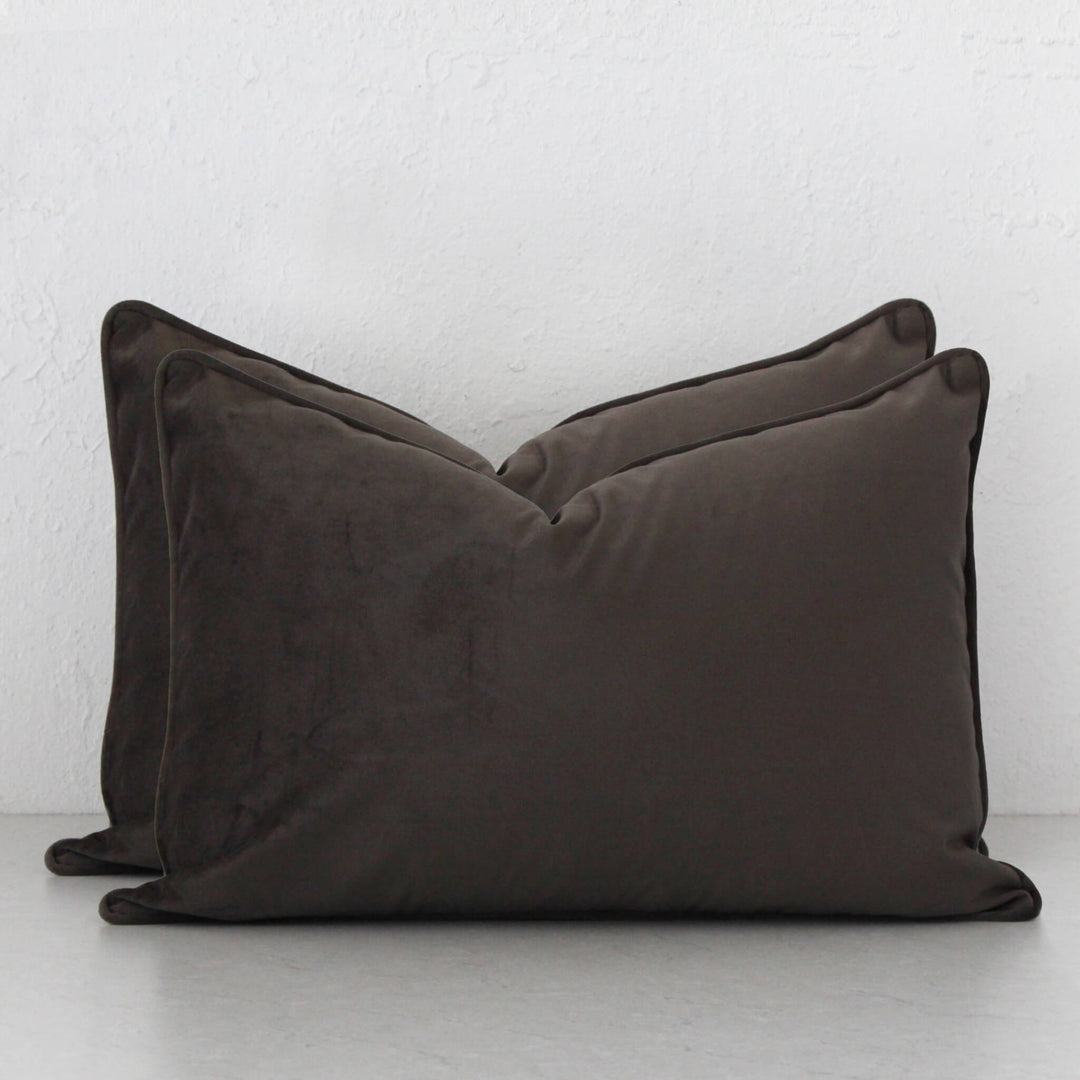 CARSON CUSHION BUNDLE X2  |  40X60  |  ANGORA FAWN VELVET