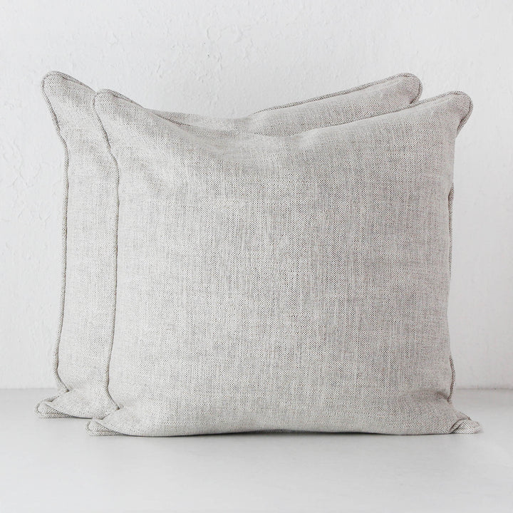 CARSON CUSHION BUNDLE X2  |  50 X 50  |  JOVAN EARTH