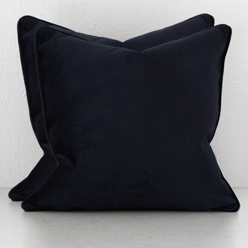 CARSON CUSHION BUNDLE X2  |  60X60  |  NAVY ACCOLADE VELVET
