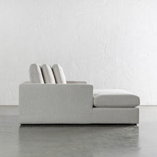 CARSON OVERSIZED LOUNGE CHAIR SIDE VIEW  |  JOVAN DOVE