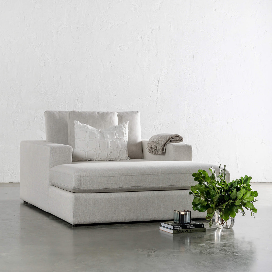 CARSON OVERSIZED LOUNGE CHAISE  |  JOVAN DOVE NATURAL