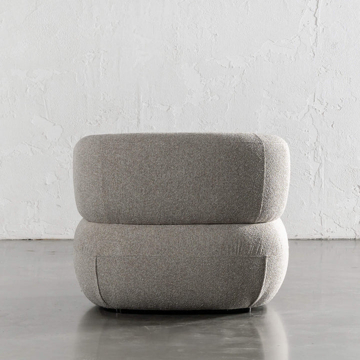 CARSON ROUNDED ARMCHAIR  |  SANDY DUSK