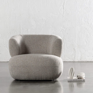 CARSON ROUNDED ARMCHAIR  |  SANDY DUSK