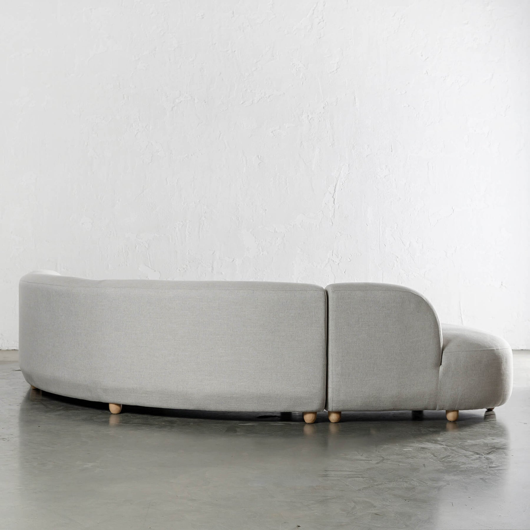 Sofa Module Rounded CARSON ROUNDED MODULAR SOFA | JOVAN DOVE – Living By Design