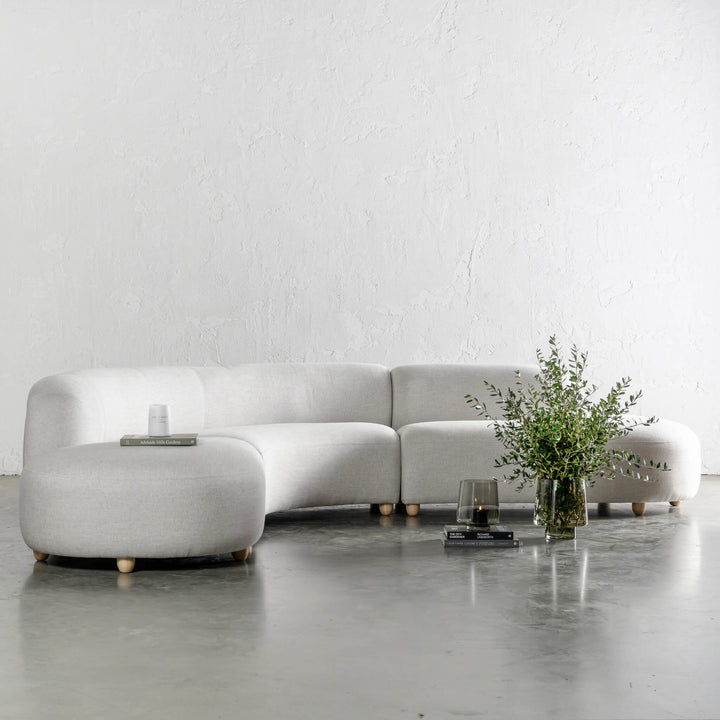 CARSON ROUNDED MODULAR SOFA  |  JOVAN DOVE