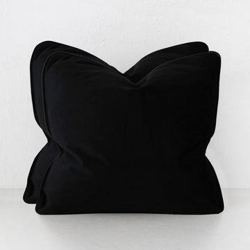 CARSON CUSHION BUNDLE X2  |  50X50  |  NOIR BLACK VELVET