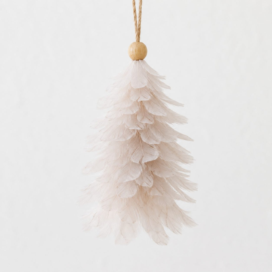 CHATILLON FEATHER CHRISTMAS TREE SETS  |  NATURAL