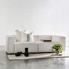 COBURG 3 SEATER + 4 SEATER | STOWE WHITE | STYLED