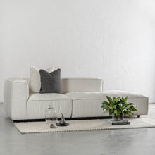 COBURG CHAISE LOUNGE CHAIR | STOWE WHITE | STYLED