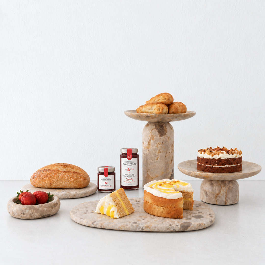 Corinth SERVING BOARD  |  38CM  |  CAPRI BEIGE MARBLE
