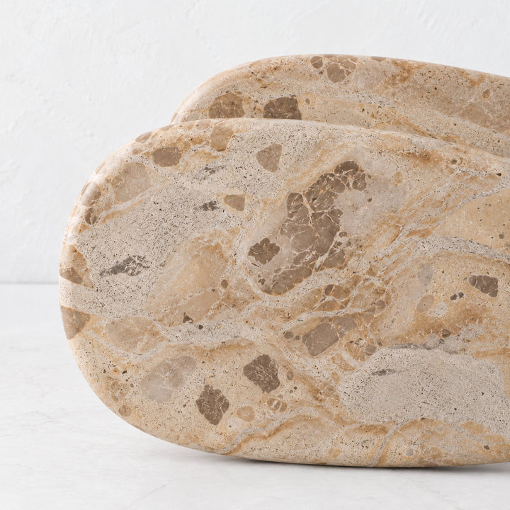 CORINTH SERVING BOARD BUNDLE X2  |  24CM  |  CAPRI BEIGE MARBLE