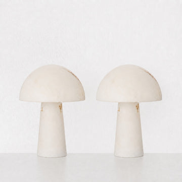 DUNE TABLE LAMP BUNDLE X2  |  38CM  |  ALABASTER