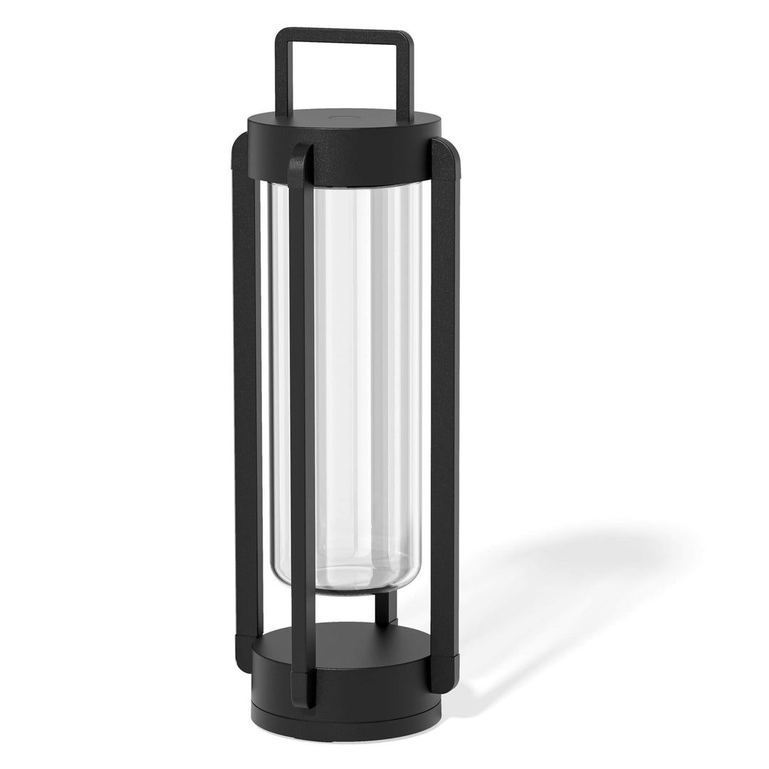 PRE ORDER  |  LBD EXCLUSIVE  |  PLAGE TOUQUET RECHARGEABLE OUTDOOR LANTERN |  MATTE BLACK