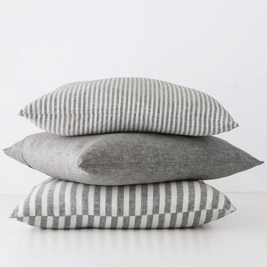 CADIZ  + FRONTERA CUSHION | EBONY MOCHA | STACK ANGLE