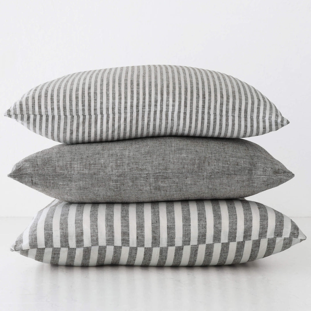 CADIZ + FORNTERA CUSHION COLLECTION | EBONY MOCHA | STACK
